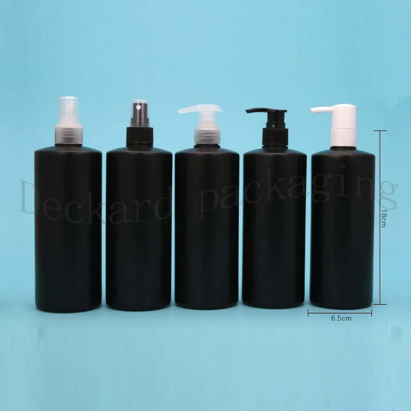 10pcs 500ml Empty Travel Size Big Black PE Plastic Shampoo Bottle Shower Gel Liquid soap Cosmetic packaging Spray bottle
10pcs 500ml Empty Travel Size Big Black PE Plastic Shampoo Bottle Shower Gel Liquid soap Cosmetic packaging Spray bottle