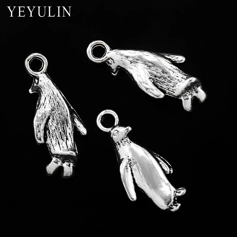 New Design 10x23mm Antique Silver Color 3D Penguin Charms Pendant For Making Jewelry DIY 30pcs
New Design 10x23mm Antique Silver Color 3D Penguin Charms Pendant For Making Jewelry DIY 30pcs