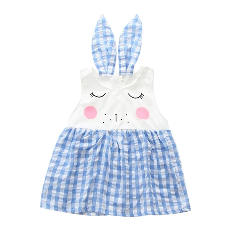 2019 Summer Infant Girls Sleeveless Dress New Cute Girls Dresses with Rabbit Ear Children's Clothing Baby Clothes
2019 Summer Infant Girls Sleeveless Dress New Cute Girls Dresses with Rabbit Ear Children's Clothing Baby Clothes
