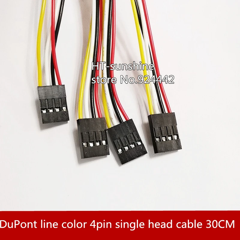 DuPont line color 30cm 4PIN single head JST terminal line 1007-24 connection line 10pcs
DuPont line color 30cm 4PIN single head JST terminal line 1007-24 connection line 10pcs