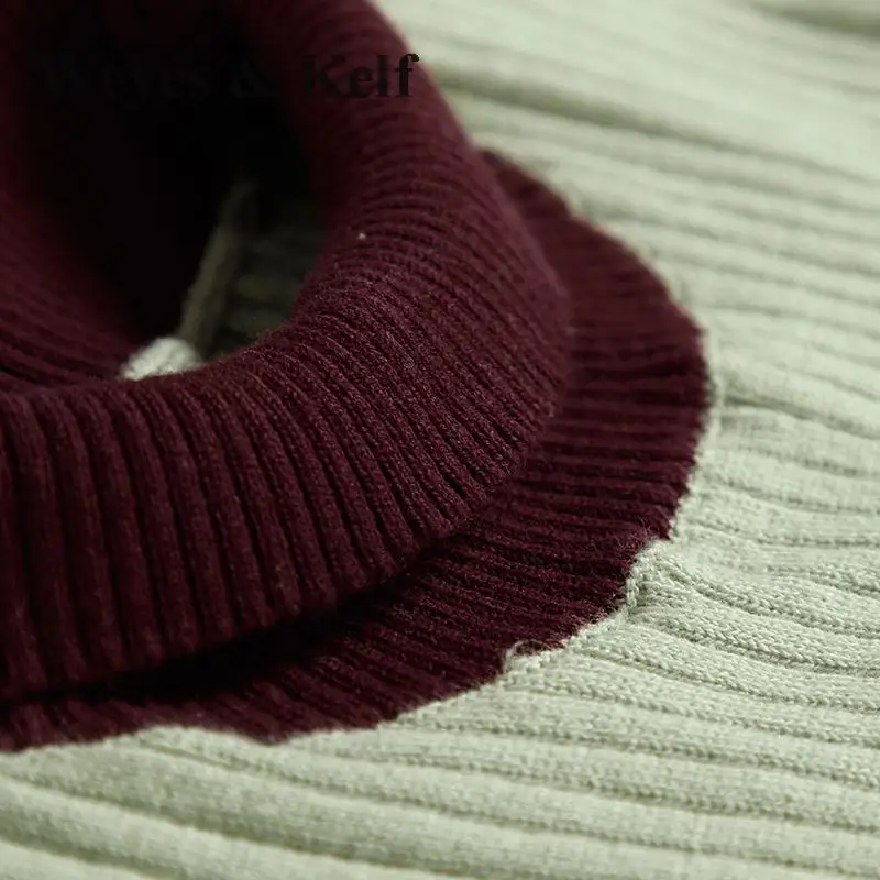 Weyes и кепф зимняя одежда с длинным рукавом свитер Для женщин S трикотаж 2017
