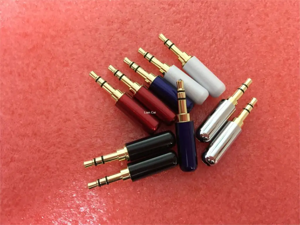 200pcsBlack 3 pole or 4 pole 3.5mm Plug Male Headphone Jack 3.5 mm Audio Connector For 4mm Cable Adapter mixed color
200pcsBlack 3 pole or 4 pole 3.5mm Plug Male Headphone Jack 3.5 mm Audio Connector For 4mm Cable Adapter mixed color