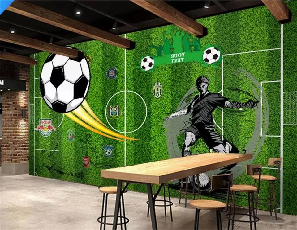 Custom Size 3D Photo Wallpaper Non-Woven Mural Living Room Bar KTV Football Picture Sofa TV Background Wall Wallpaper Home Decor
Custom Size 3D Photo Wallpaper Non-Woven Mural Living Room Bar KTV Football Picture Sofa TV Background Wall Wallpaper Home Decor
