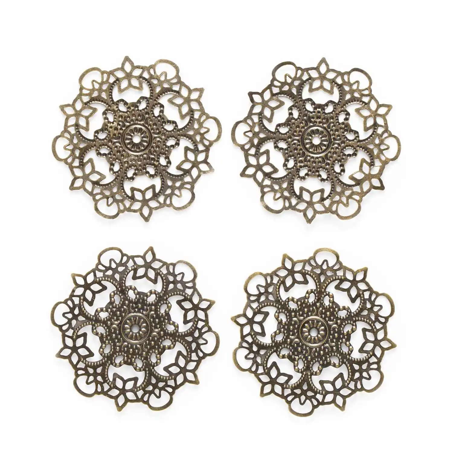 10/20 Piece Bronze Tone Filigree Hollow Gear Shaped Wraps Connnector Embellishments Findings Jewelry Making DIY 55mm
10/20 Piece Bronze Tone Filigree Hollow Gear Shaped Wraps Connnector Embellishments Findings Jewelry Making DIY 55mm
