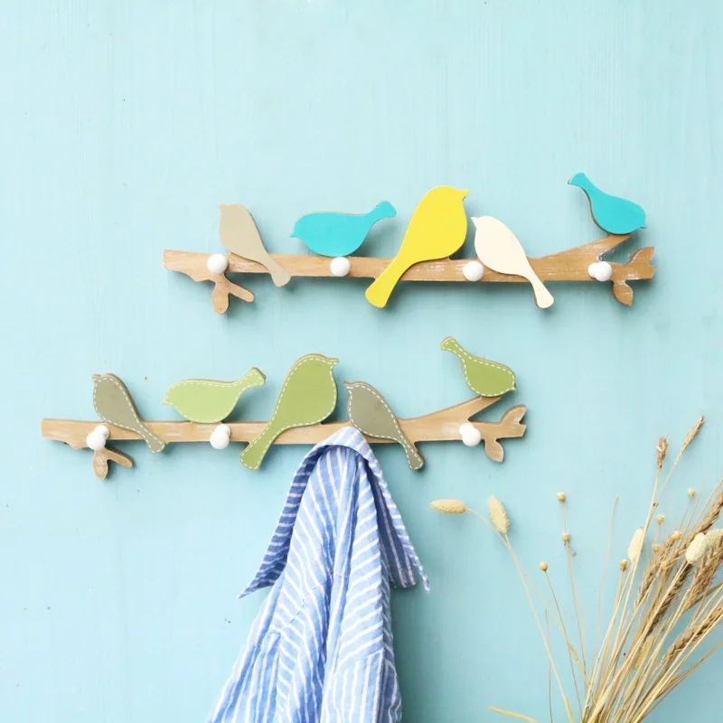 European Retro Style Hanger Organizer DIY Simple Zakka Hook Green Bird Hook Wood Coat SundriesTools Hanger Wall Mounts Room
European Retro Style Hanger Organizer DIY Simple Zakka Hook Green Bird Hook Wood Coat SundriesTools Hanger Wall Mounts Room