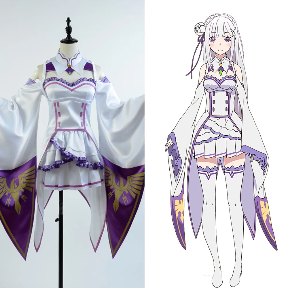 Женский костюм для косплея «Re:Zero Life in a Zero», пиджак + воротник + головной убор + юбка + чулки, полный комплект
Женский костюм для косплея «Re:Zero Life in a Zero», пиджак + воротник + головной убор + юбка + чулки, полный комплект