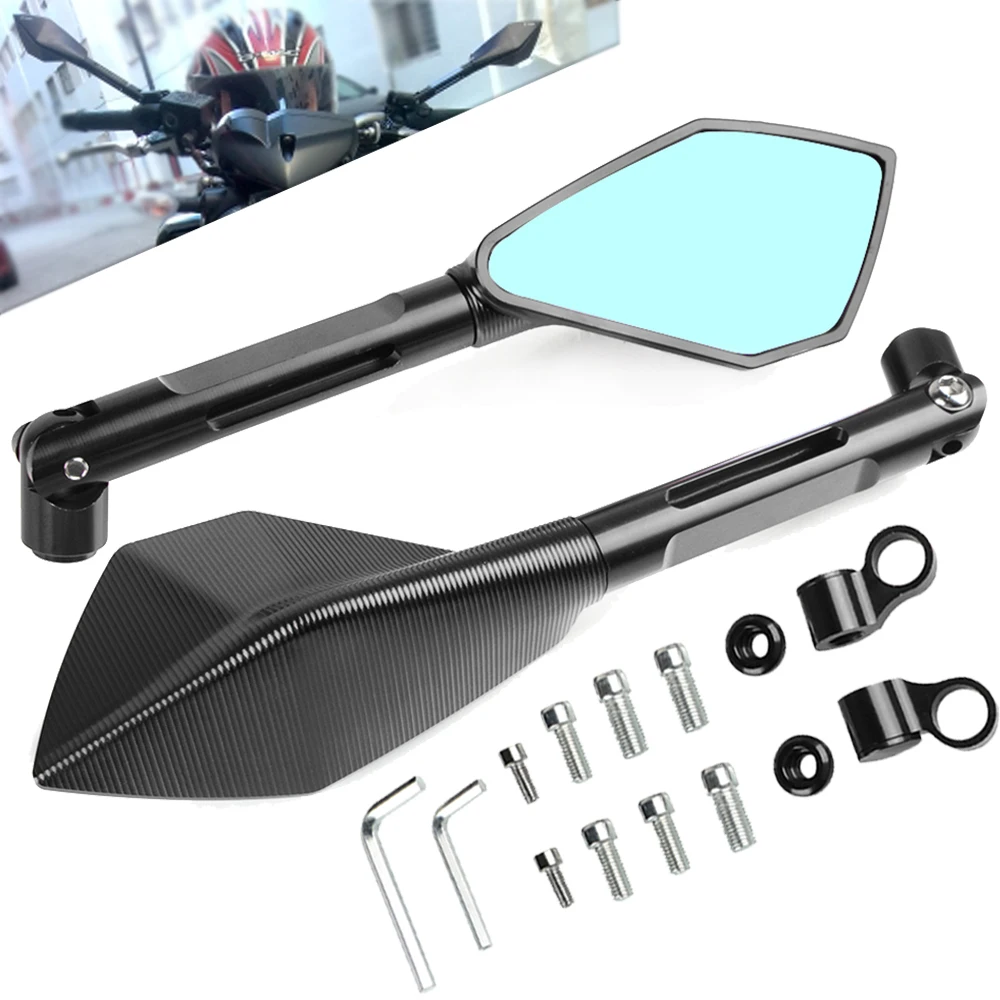 Motorbike Motorcycle Rearview Mirror Folding Side Mirrors CNC Aluminum Adjusting For Honda CB 599 CB 600 CB599 CB600F HORNET 250
Motorbike Motorcycle Rearview Mirror Folding Side Mirrors CNC Aluminum Adjusting For Honda CB 599 CB 600 CB599 CB600F HORNET 250