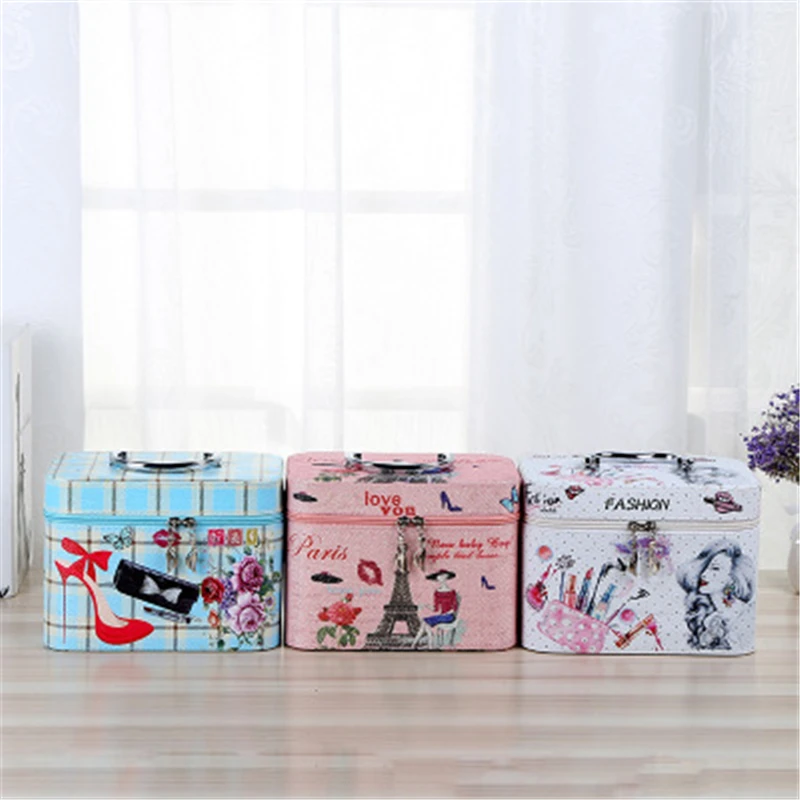 3 Pcs Korean Makeup Cosmetics Set Women Beautician Professional Printing Portable Cosmetic Box Manicure Cases Travel Organizer
3 Pcs Korean Makeup Cosmetics Set Women Beautician Professional Printing Portable Cosmetic Box Manicure Cases Travel Organizer