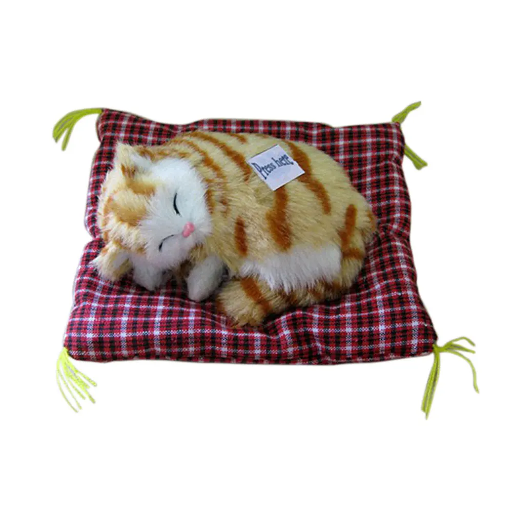 Children Toy Lovely Simulated Cat Ornaments Plush Press Miaul Sleeping Cats With Sound Toys Kids Boys Girls Gifts @
Children Toy Lovely Simulated Cat Ornaments Plush Press Miaul Sleeping Cats With Sound Toys Kids Boys Girls Gifts @