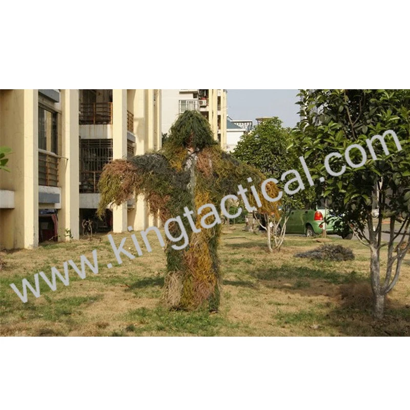 Tactical Jungle Kit Cloak Paintball Recon Yowie sniper Clothing Military Bionic Ghillie Suit Camouflage Hunting Shade clothes
Tactical Jungle Kit Cloak Paintball Recon Yowie sniper Clothing Military Bionic Ghillie Suit Camouflage Hunting Shade clothes