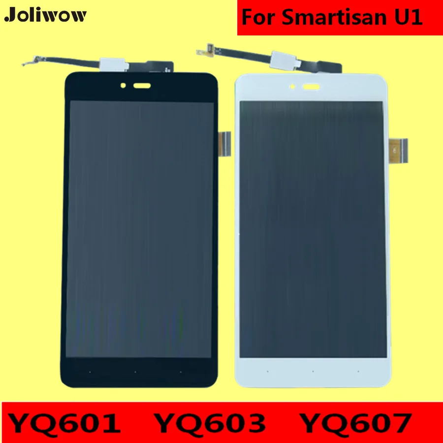 ЖК-дисплей для смартфона Smartisan U1 YQ601 YQ603 YQ607, сенсорный экран, дигитайзер в сборе, замена смартфона, 5,5 дюйма
ЖК-дисплей для смартфона Smartisan U1 YQ601 YQ603 YQ607, сенсорный экран, дигитайзер в сборе, замена смартфона, 5,5 дюйма