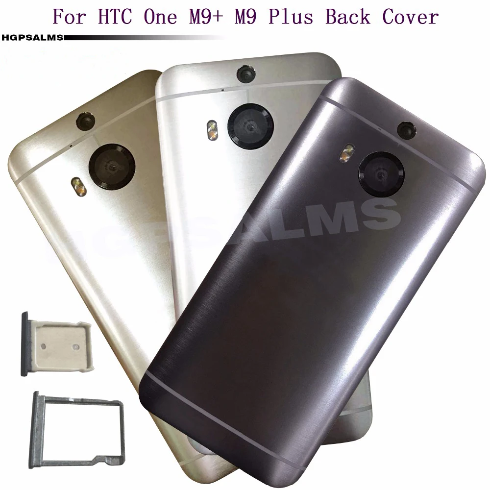 Для htc один M9 плюс сзади Батарея Крышка задняя дверь Корпус случае sim карты лоток
