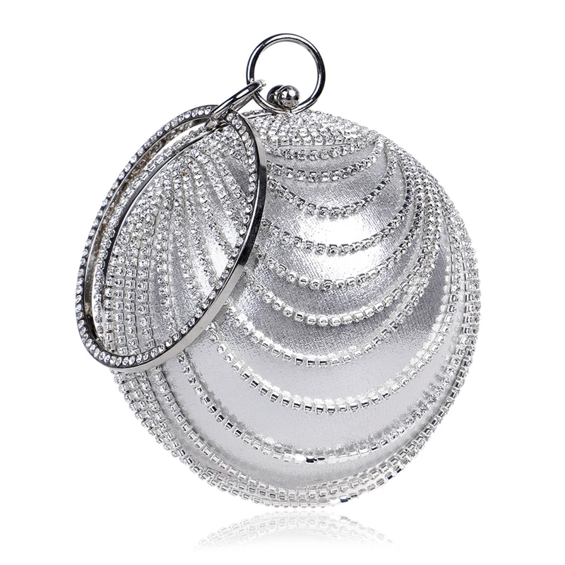 Fashion Women Beaded Crystal Party Evening Bag Bridal Wedding Round Ball Clutch Purse Handbag Tote Messenger Shoulder Chain Bag
Fashion Women Beaded Crystal Party Evening Bag Bridal Wedding Round Ball Clutch Purse Handbag Tote Messenger Shoulder Chain Bag