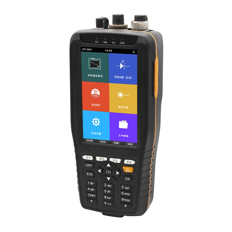 New TM290 Smart OTDR 1310 1550nm or 1610nm with VFL/OPM/OLS Touch Screen OTDR Optical Time Domain Reflectometer
New TM290 Smart OTDR 1310 1550nm or 1610nm with VFL/OPM/OLS Touch Screen OTDR Optical Time Domain Reflectometer