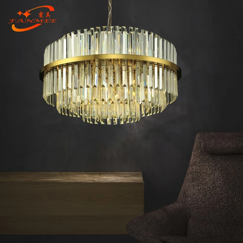 Modern Design Crystal Glass Chandelier Hanging Lighting LED Chandeliers Lamp Living Dining Room Light Fixture Gold Finish
Modern Design Crystal Glass Chandelier Hanging Lighting LED Chandeliers Lamp Living Dining Room Light Fixture Gold Finish