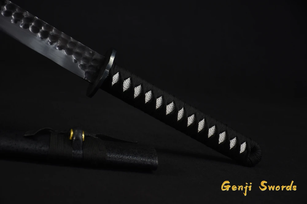 Handmade Japanese Black Samurai Wakizashi Sword High Manganese Steel Real Katana Sharp Edge
Handmade Japanese Black Samurai Wakizashi Sword High Manganese Steel Real Katana Sharp Edge