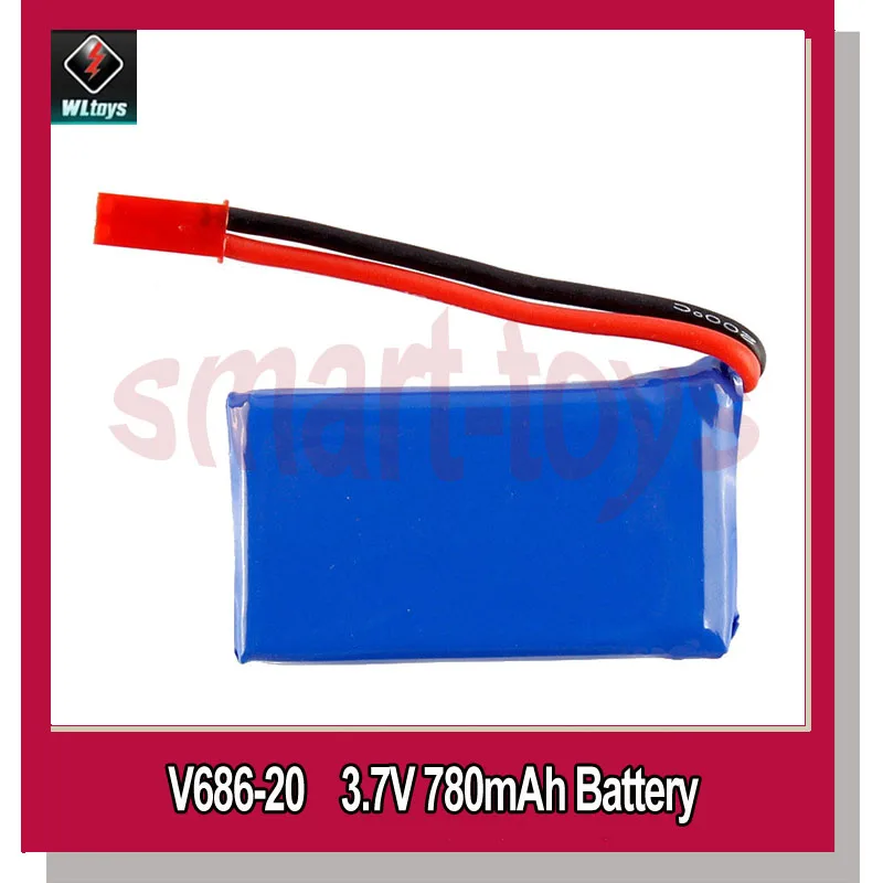 WLtoys JJRC V686G V626 V636 RC Quadcopter Spare Parts 3.7V 780mAh V686 V686-20 Battery
WLtoys JJRC V686G V626 V636 RC Quadcopter Spare Parts 3.7V 780mAh V686 V686-20 Battery