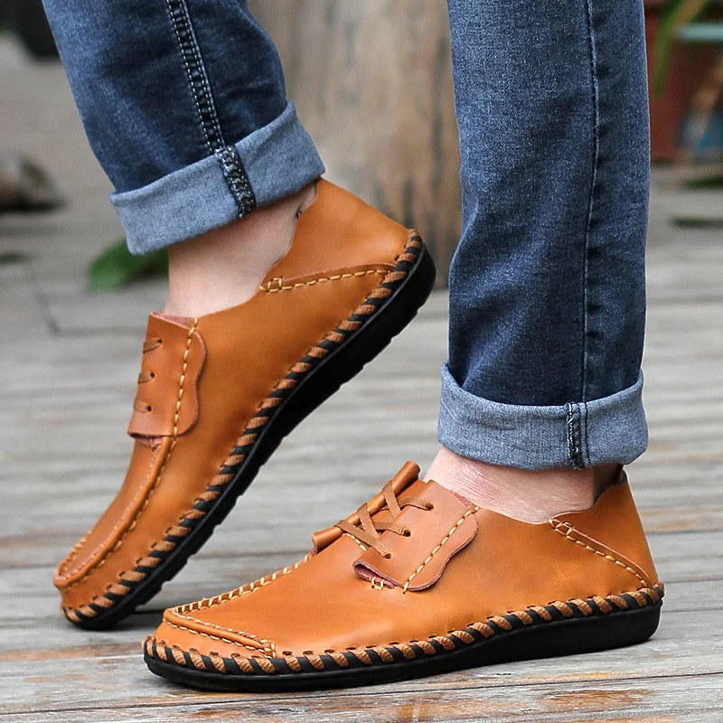 LAISUMK Men Leather Shoes Casual 2020 Autumn Fashion Shoes For Men Designer Shoes Casual Breathable Big Size Mens Shoes Comfort
LAISUMK Men Leather Shoes Casual 2020 Autumn Fashion Shoes For Men Designer Shoes Casual Breathable Big Size Mens Shoes Comfort