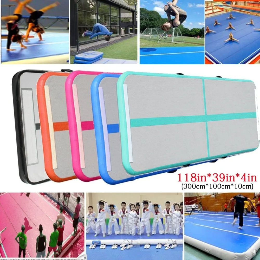 3m Inflatable Gymnastics Trampoline AirTrack Tumbling Mat Gymnastics Floor Mattress for Training/Cheerleading/Beach Dropshipping
3m Inflatable Gymnastics Trampoline AirTrack Tumbling Mat Gymnastics Floor Mattress for Training/Cheerleading/Beach Dropshipping