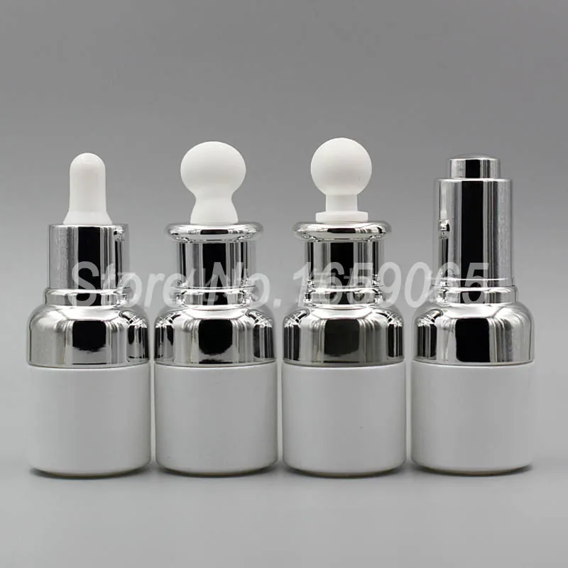 20ml pearl white glass Essential Oil dropper bottle w silver shoulder Dispensing Container Liquid Pipette Eye Drop
20ml pearl white glass Essential Oil dropper bottle w silver shoulder Dispensing Container Liquid Pipette Eye Drop