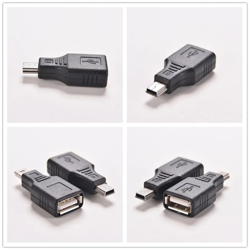 Переходник переходник с USB 2 0 A на Mini B 5 Pin 4*1 7*0 9 см шт.|Чистящие принадлежности для