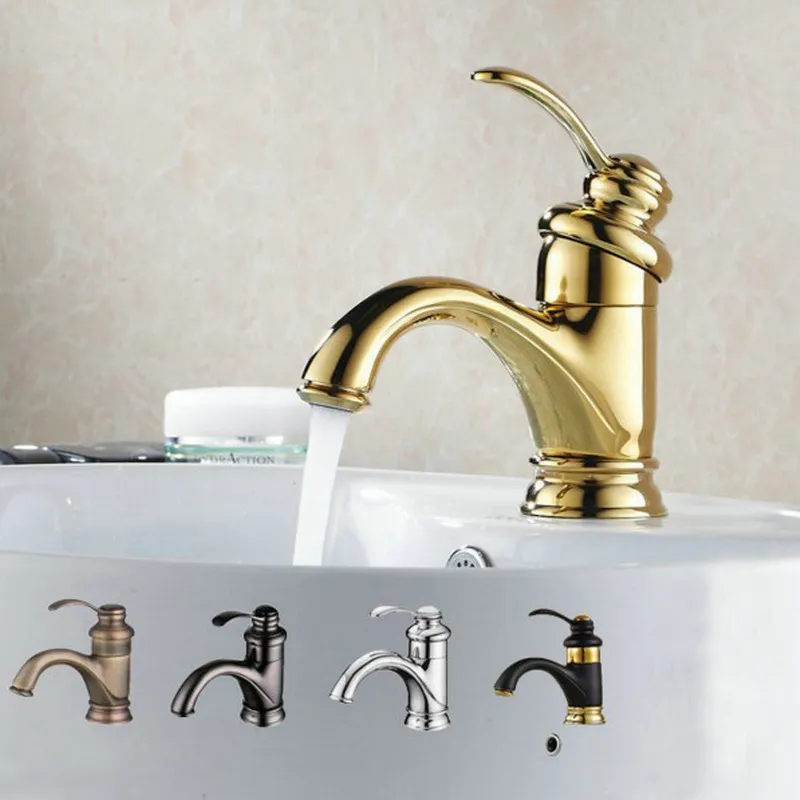 Classic Deck Mounted Bathroom Basin Faucet Single Handle Vessel Sink Mixer Tap Bath Single Hole Taps Wdk003
Classic Deck Mounted Bathroom Basin Faucet Single Handle Vessel Sink Mixer Tap Bath Single Hole Taps Wdk003