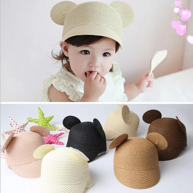 2019 New Baby Cap Solid Straw Baby Cap Summer Baby Caps For Boys/Girls Baby Sun Hat With Ears Children Hats 1pc #Y
2019 New Baby Cap Solid Straw Baby Cap Summer Baby Caps For Boys/Girls Baby Sun Hat With Ears Children Hats 1pc #Y