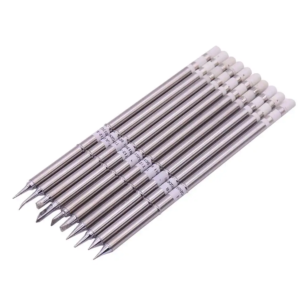 T12 Series Soldering Iron Tips for HAKKO T12 Handle LED vibration switch Temperature Controller FX951 FX-952
T12 Series Soldering Iron Tips for HAKKO T12 Handle LED vibration switch Temperature Controller FX951 FX-952