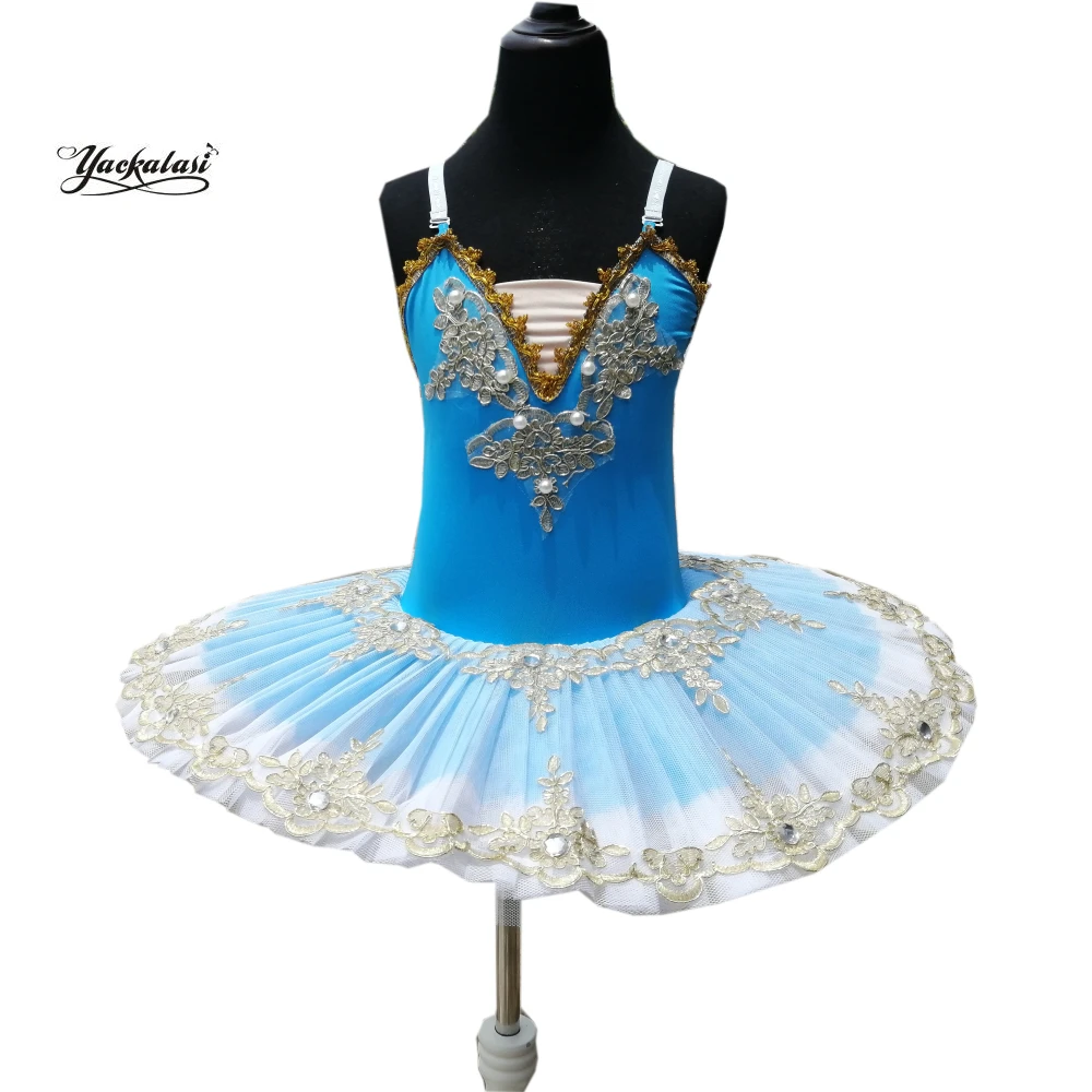 Professional Ballet Tutu For Children Blue Swan Lake Costume White Ballet Dress For Children Pancake Tutu Girls Dancewear
Professional Ballet Tutu For Children Blue Swan Lake Costume White Ballet Dress For Children Pancake Tutu Girls Dancewear