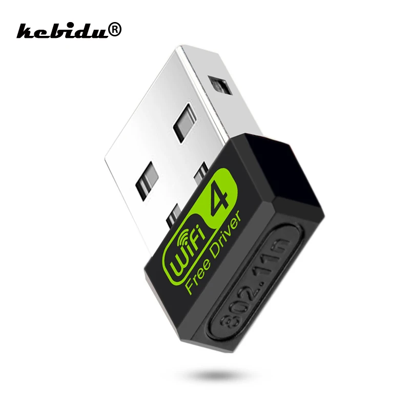 kebidu Mini USB Wifi Wireless Adapter 150Mbps Wifi Receiver 802.11n USB Ethernet Adapter Wifi Network Card for PC Free Driver
kebidu Mini USB Wifi Wireless Adapter 150Mbps Wifi Receiver 802.11n USB Ethernet Adapter Wifi Network Card for PC Free Driver