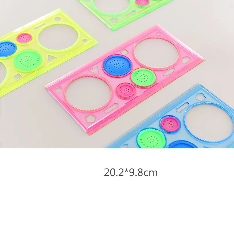 1pc Geometric Ruler Drawing Template Ruler Learning Art Sets Gift for Children Tool Stationery
1pc Geometric Ruler Drawing Template Ruler Learning Art Sets Gift for Children Tool Stationery