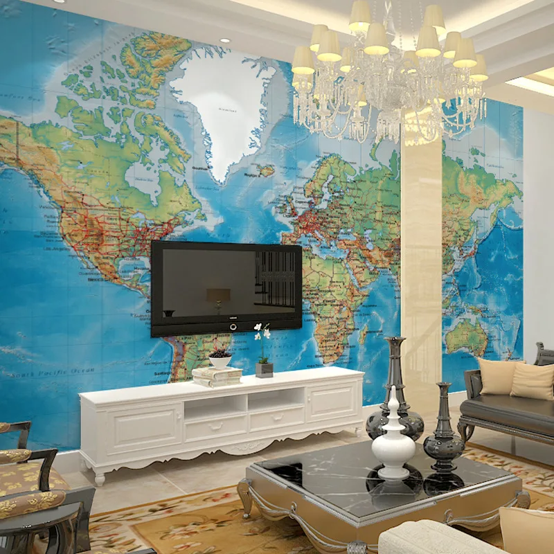 beibehang 3d wallpaper European painting large murals TV backdrop wallpaper world map custom wall covering papel de parede
beibehang 3d wallpaper European painting large murals TV backdrop wallpaper world map custom wall covering papel de parede