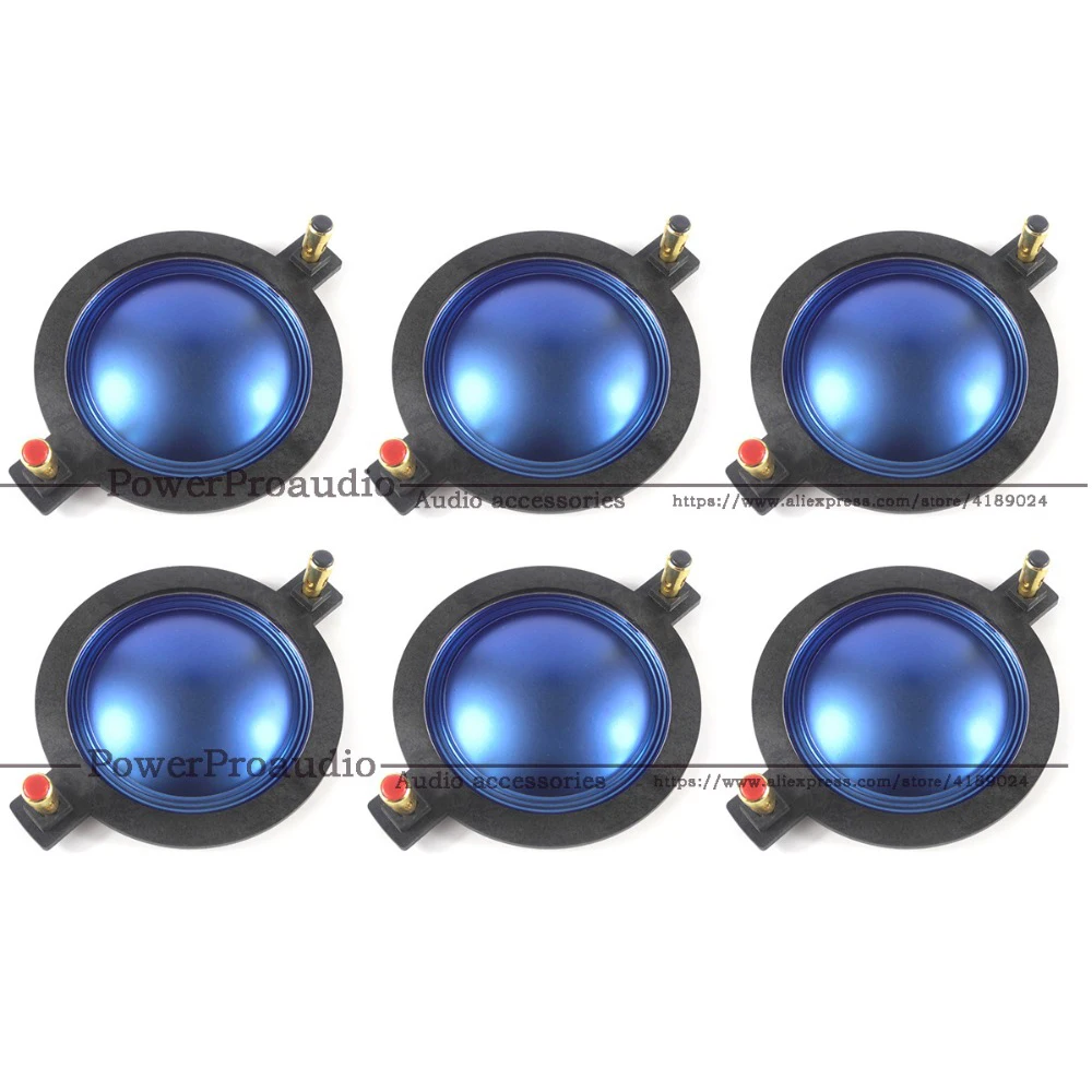 6pcs diaphragm for P-Audio BMD750 Turbosound CD210 CD212 #10-085 Diaphragm Blue Titanium Aluminium flat wire
6pcs diaphragm for P-Audio BMD750 Turbosound CD210 CD212 #10-085 Diaphragm Blue Titanium Aluminium flat wire