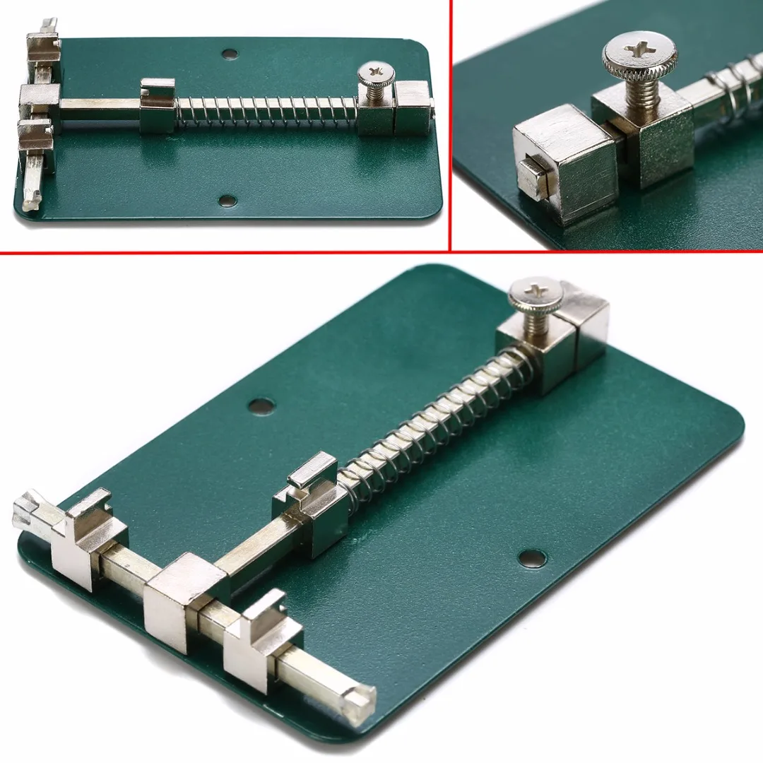 1pc 4.72" x 3.15" Metal PCB Holder Mobile Phone Repairing Tool Practical Soldering Rework Station Part
1pc 4.72" x 3.15" Metal PCB Holder Mobile Phone Repairing Tool Practical Soldering Rework Station Part