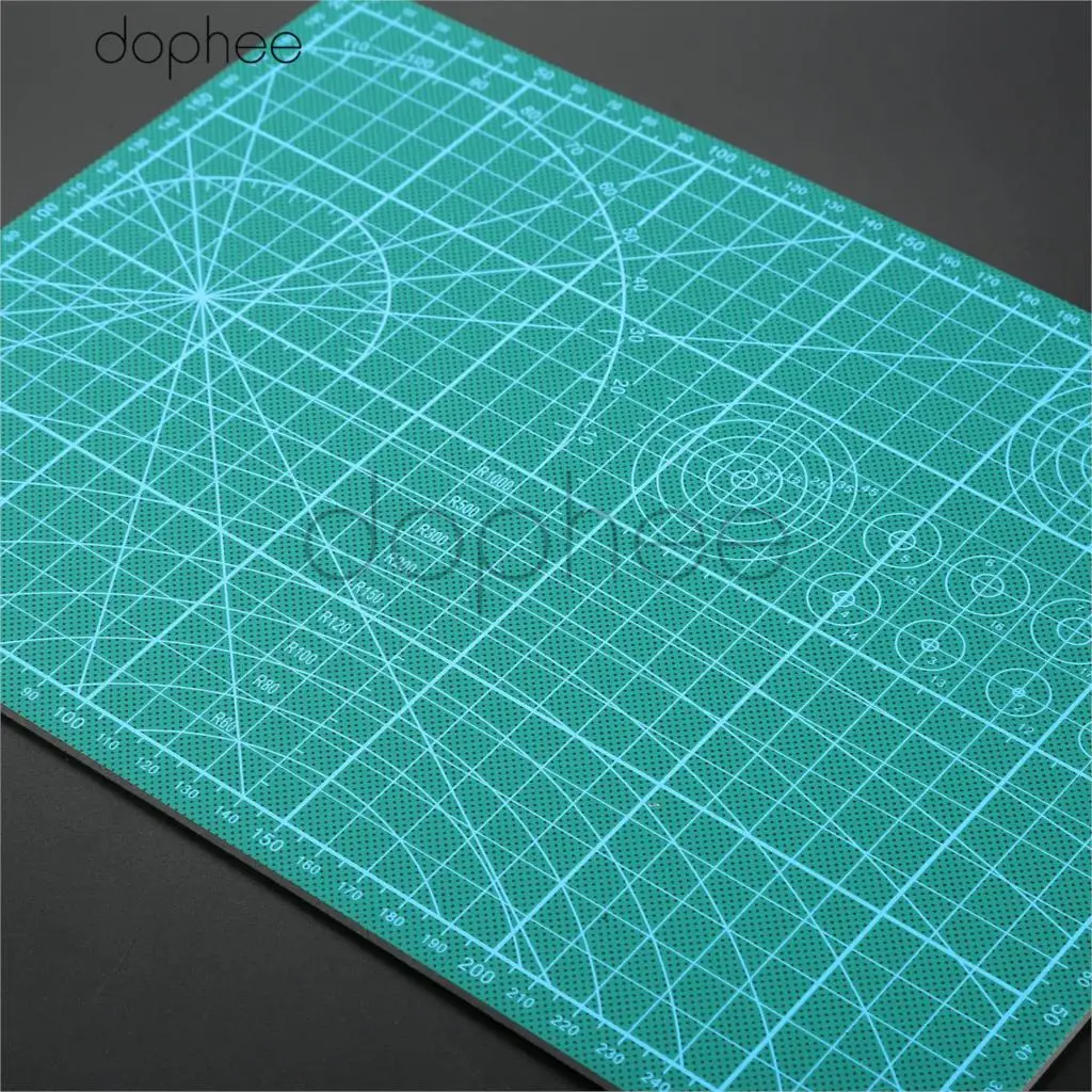 dophee 1pcs A4 PVC Self Healing Cutting Mat Craft Quilting Grid Lines Printed Board For Drawing Carving Model Making | Дом и сад