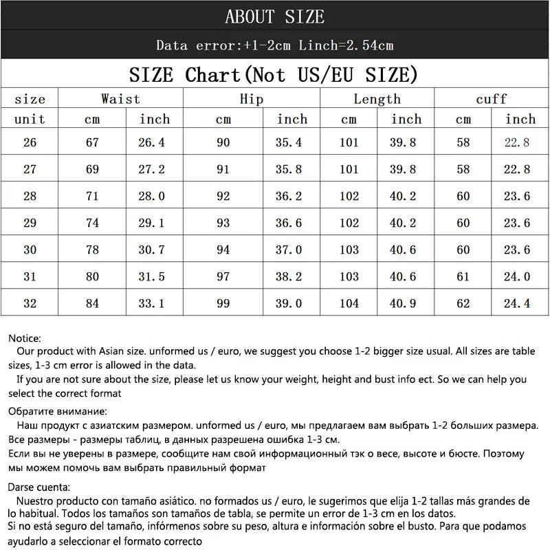 Women's Micro-Horn jeans 2018 New Apring and Autumn Loose High waist Stretch Slim Horn Wide Leg Split trousers More Size 26-32
Women's Micro-Horn jeans 2018 New Apring and Autumn Loose High waist Stretch Slim Horn Wide Leg Split trousers More Size 26-32