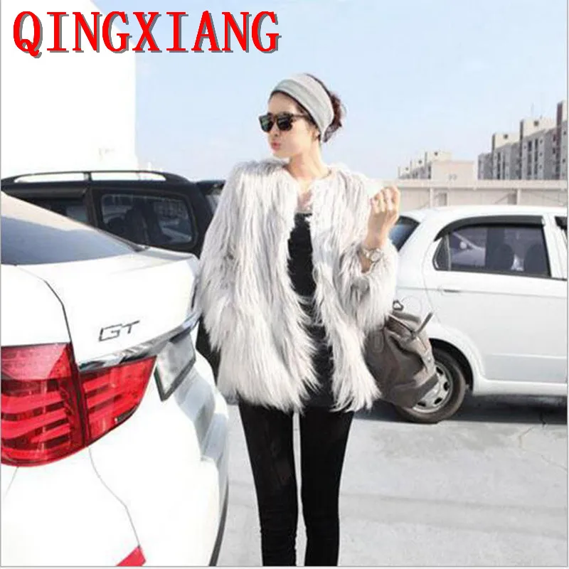 S-3XL Women Washed Smooth Faux Fox Fur Long Sleeves Solid Short Coat 12 Colors 2019 Plus Size Cape Winter Thick Warm Cardigan
S-3XL Women Washed Smooth Faux Fox Fur Long Sleeves Solid Short Coat 12 Colors 2019 Plus Size Cape Winter Thick Warm Cardigan
