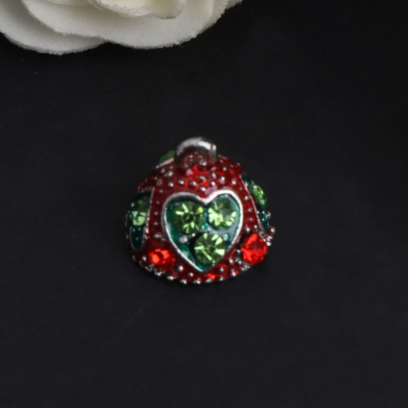 4Pc /1Pc 22x13mm Magnetic Clasps With Heart Rhinestone Rugby Jewelry Accessories Bracelet Clasp | Украшения и аксессуары