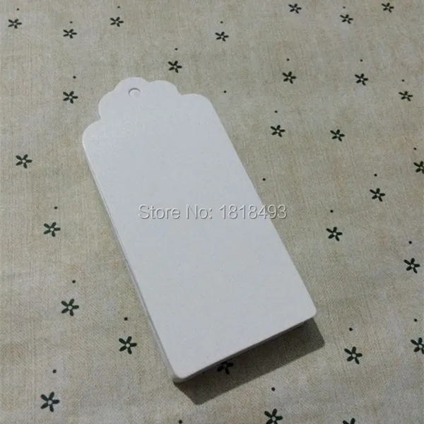 

Wholesale 350gsm Cardboard Blank white price Hang tag 200pcs/lot 4.5x9.5cm Free shipping,DIY kraft label/paper TAGGING/hangtag