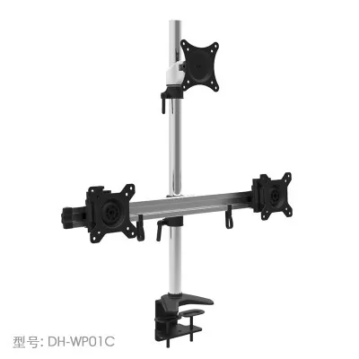 Aluminum Alloy Desktop Stand 15"~27" Triple Screen Monitor Holder Full Motion Triple Display Mounting Bracket
Aluminum Alloy Desktop Stand 15"~27" Triple Screen Monitor Holder Full Motion Triple Display Mounting Bracket