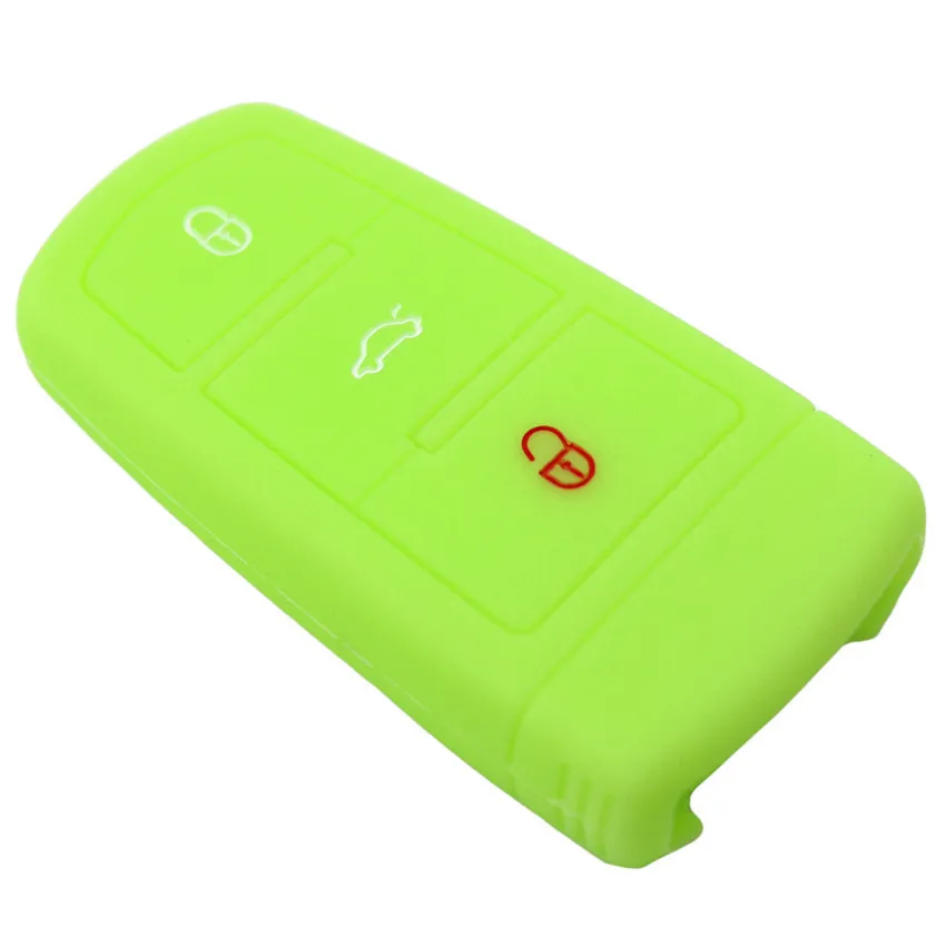 3 button Glow Silicone Car Key Case Cover For VW Volkswagen Passat B6 B7 3C CC Magotan R36 B5 B7L (Only for Keyless Start Model)
3 button Glow Silicone Car Key Case Cover For VW Volkswagen Passat B6 B7 3C CC Magotan R36 B5 B7L (Only for Keyless Start Model)