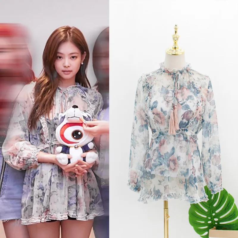kpop Korean Celebrity same streetwear Harajuku Fresh sweet dress women summer loose perspective long sleeve top chiffon dresses
kpop Korean Celebrity same streetwear Harajuku Fresh sweet dress women summer loose perspective long sleeve top chiffon dresses