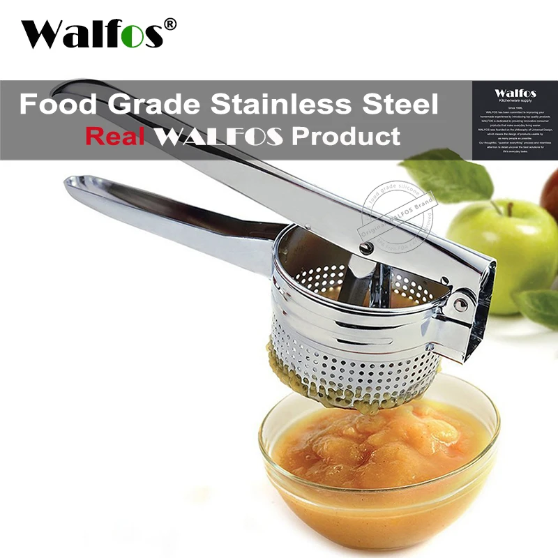 WALFOS Stainless Steel Potato Ricer Masher Fruit Vegetable Press Juicer Crusher Squeezer Household Kitchen Cooking Tools
WALFOS Stainless Steel Potato Ricer Masher Fruit Vegetable Press Juicer Crusher Squeezer Household Kitchen Cooking Tools