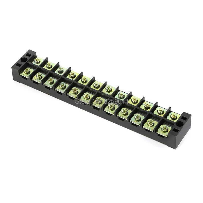 20PCS TB-4512 TB45A12P Suyep 12 Positions Dual Rows 600V 45A Wire Barrier Block Terminal Strip copper
20PCS TB-4512 TB45A12P Suyep 12 Positions Dual Rows 600V 45A Wire Barrier Block Terminal Strip copper
