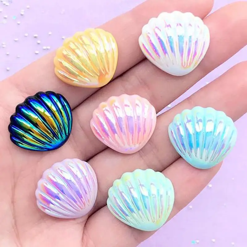 200pcs 21x19mm Mixed Color Resin Shell Cabochons AB Color Charms Pendant Jewelry Making Accessory Decor F60
200pcs 21x19mm Mixed Color Resin Shell Cabochons AB Color Charms Pendant Jewelry Making Accessory Decor F60