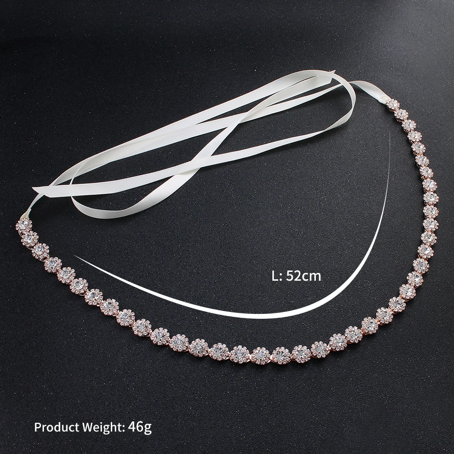 Miallo Fashion Thin Rhinestone Alloy Wedding Belts & Sashes Bridal Dress Accessories Skinny Sashes for Bride Bridesmaids
Miallo Fashion Thin Rhinestone Alloy Wedding Belts & Sashes Bridal Dress Accessories Skinny Sashes for Bride Bridesmaids