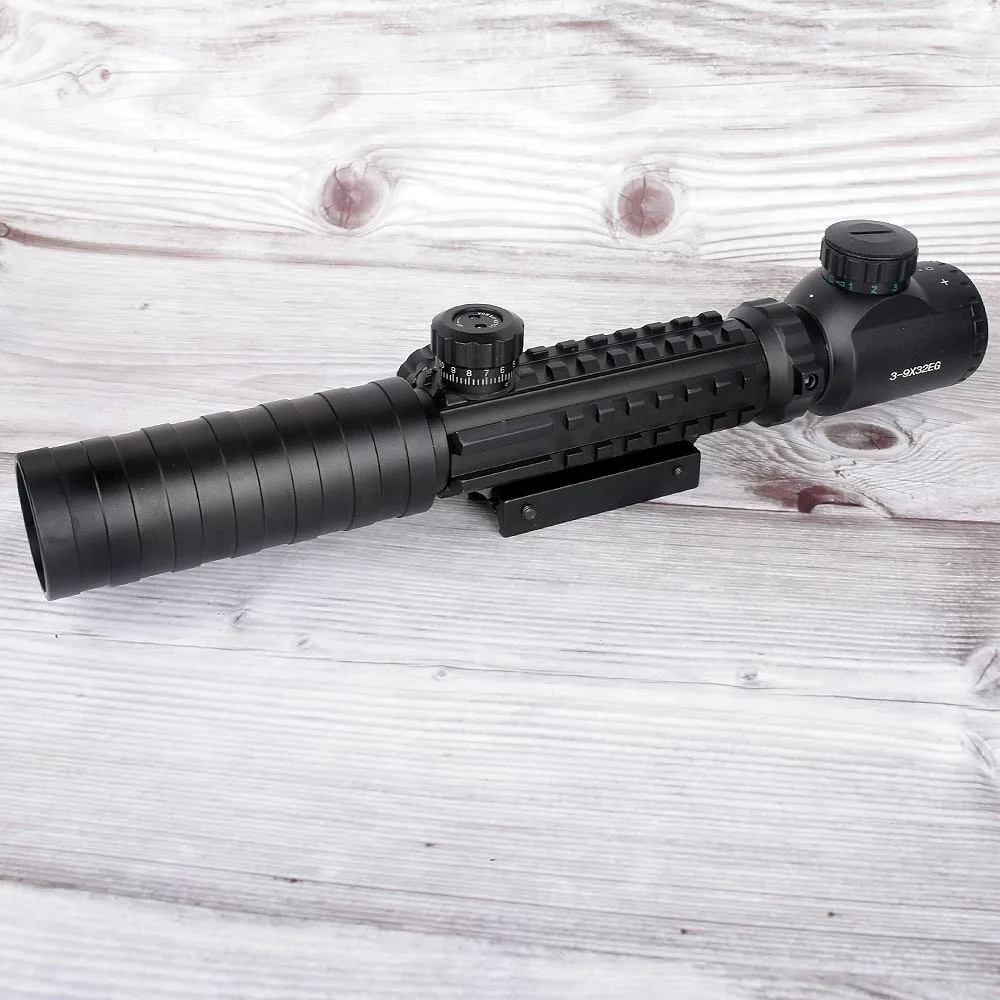 BU 3-9x32 EG Hunting Scope Red /Green Dot Illuminated Sight Tactical Sniper Scopes w/22mm For Air Gun
BU 3-9x32 EG Hunting Scope Red /Green Dot Illuminated Sight Tactical Sniper Scopes w/22mm For Air Gun