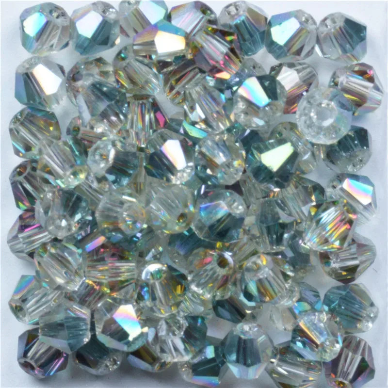 4mm Plating Color Loose Crystal Beads Faceted Glass Bicone Beads for Jewelry Making Diy Needlework Wholesale
4mm Plating Color Loose Crystal Beads Faceted Glass Bicone Beads for Jewelry Making Diy Needlework Wholesale