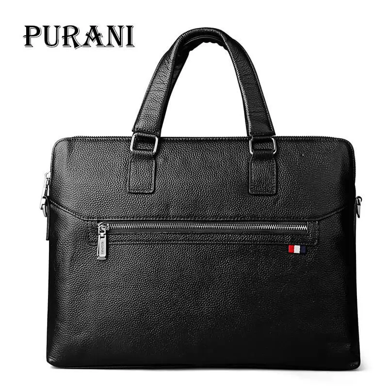 PURANI Genuine Leather Mens Briefcases 14" Laptop Handbag Men's Business Crossbody Bags for Men Shoulder Bags Mens Document Bag
PURANI Genuine Leather Mens Briefcases 14" Laptop Handbag Men's Business Crossbody Bags for Men Shoulder Bags Mens Document Bag