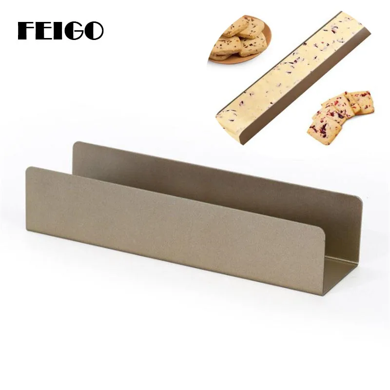 FEIGO 1Pc U-Shaped French Bread Mold Carbon Steel French Toast Mold Biscuits Shaper Cake Baking Tools Kitchen Cookies Mould F291
FEIGO 1Pc U-Shaped French Bread Mold Carbon Steel French Toast Mold Biscuits Shaper Cake Baking Tools Kitchen Cookies Mould F291